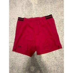 Under Armour Mens Vanish Woven‎ 6in Shorts Red Size XL Fitted Athletic Gym NWT